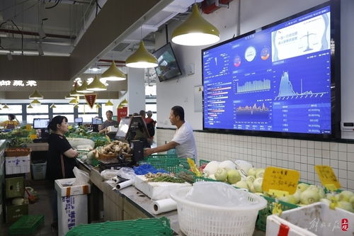智慧新體驗 徐匯AI智能菜市場，亮證亮價，健康無憂